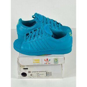 Adidas x Pharrell Williams Superstar Supercolor J Sneakers S31607 Size 4.5 F123
